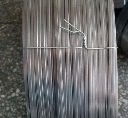 Alambre de acero plano